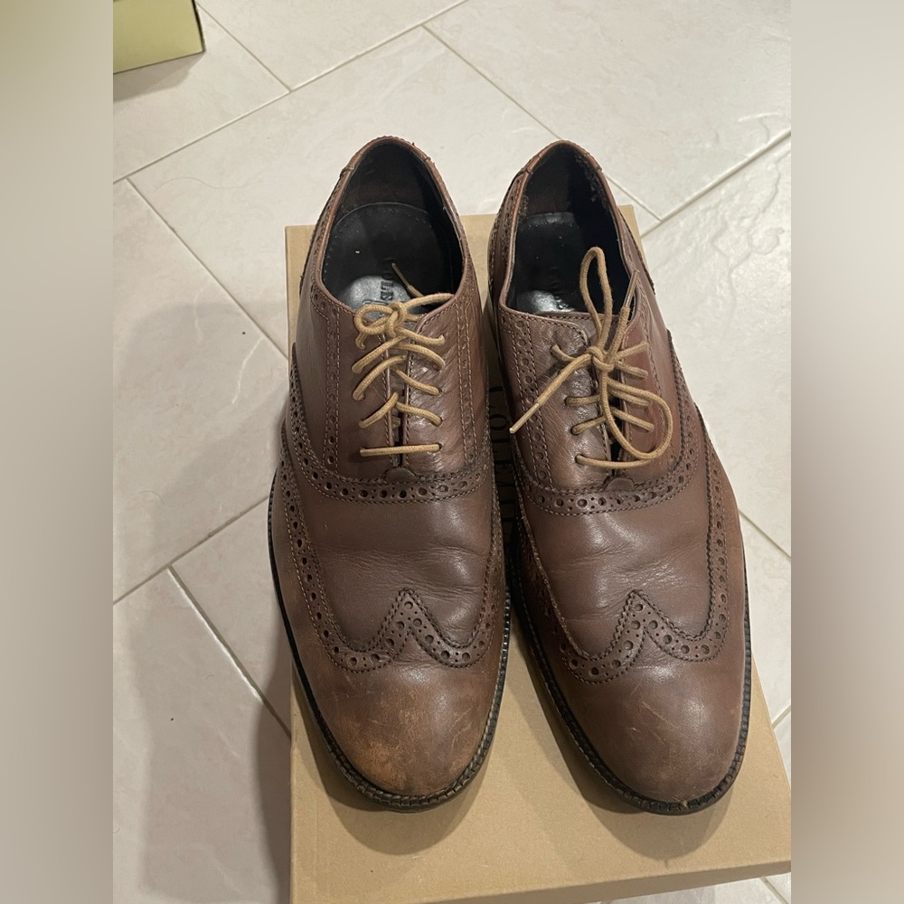 COLE HAAN AIR WILLIAMS WNG II Size 9m COLOR: GREIGE NO. C11564 USED